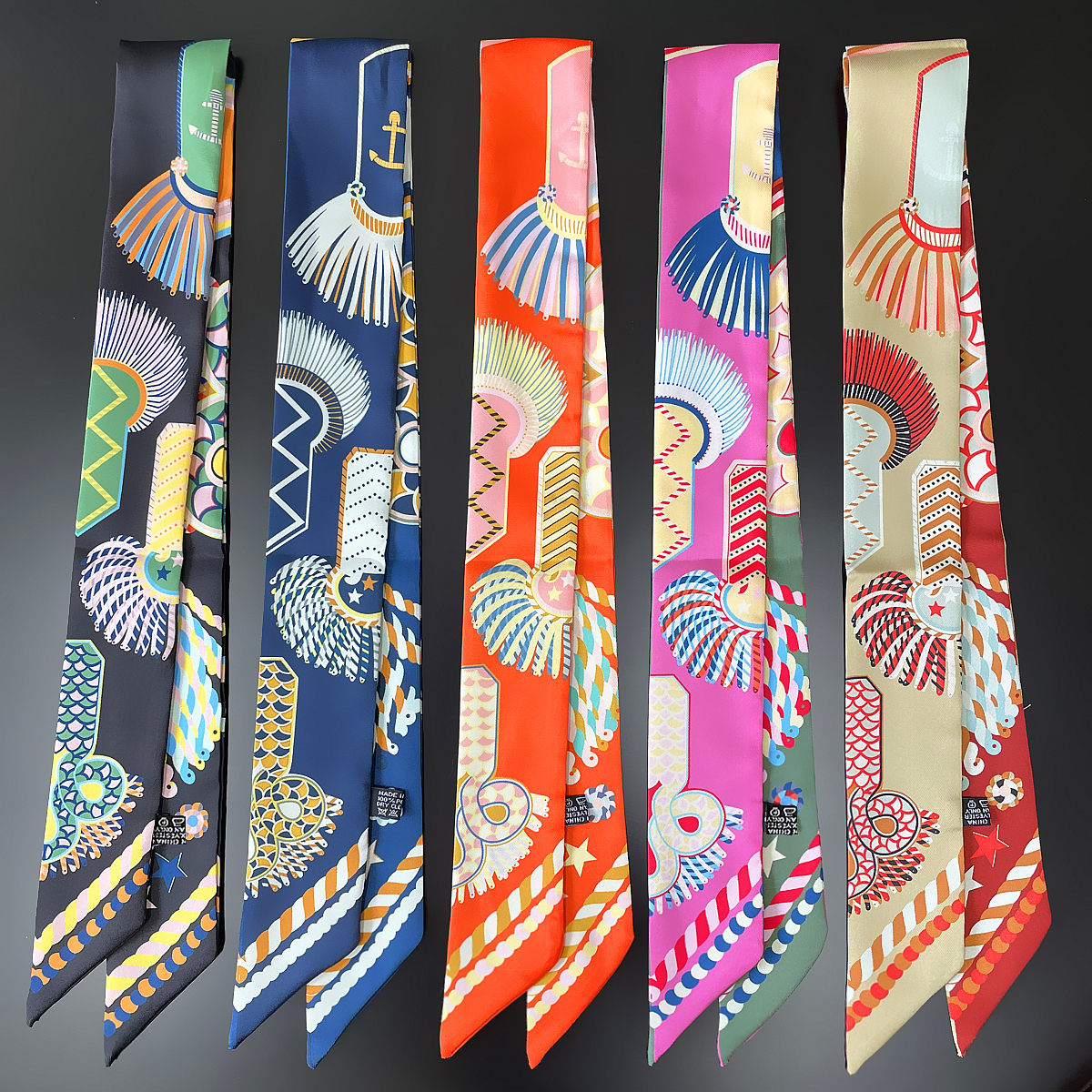 Luxury Bags For Women Brands - Brand Design Twill 100% Silk Scarf