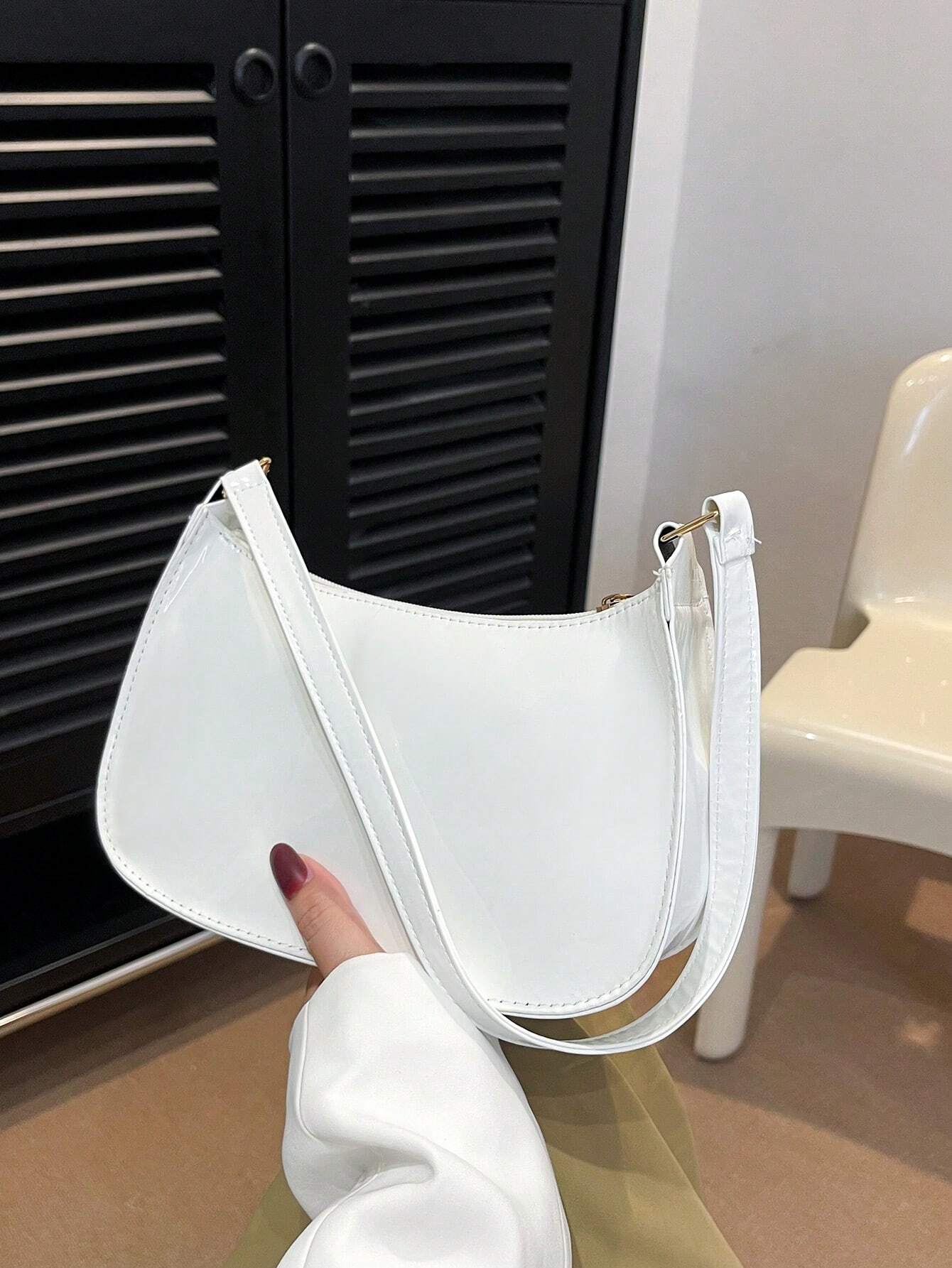 Luxury Bags Old Money - Solid Color Simple And Luxury Glossy