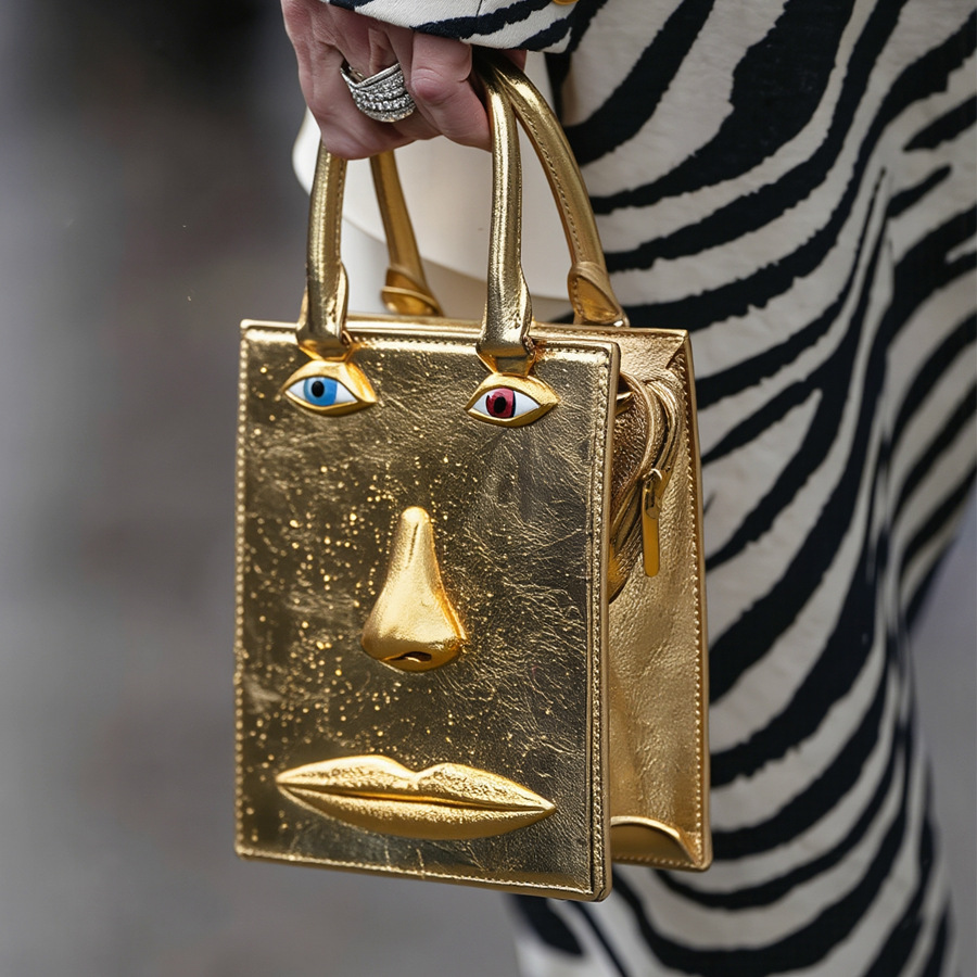 Face Bag Women High Quality Bl - Luxury Bags Gold recensione e prezzo
