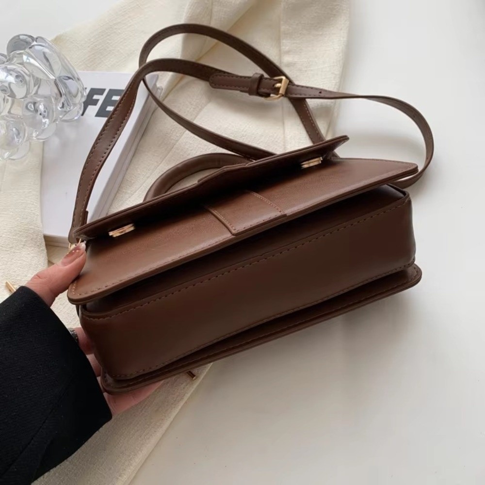 Casual Pu Leather Shoulder Bag - Luxury Bags White recensione e prezzo