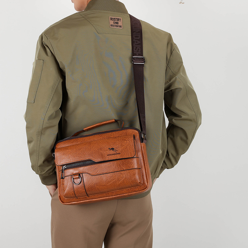 Luxury Kangaroo Brand Messenge - Luxury Bags For Men Brands recensione e prezzo