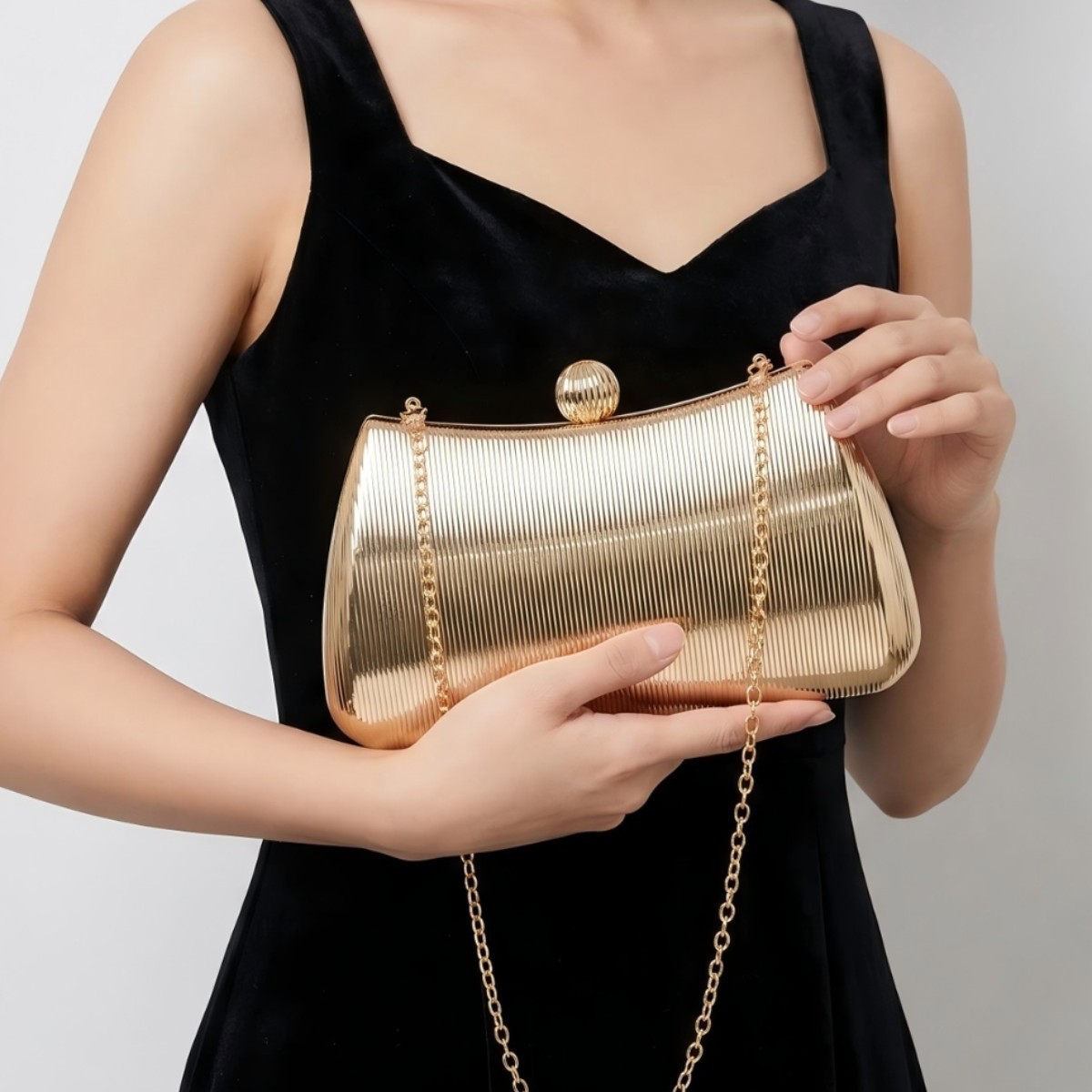 Women's fashion temperament el - Luxury Bags Gold recensione e prezzo