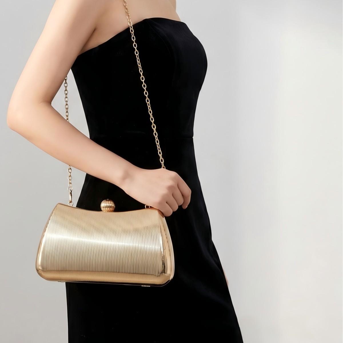 Women's fashion temperament el - Luxury Bags Gold recensione e prezzo