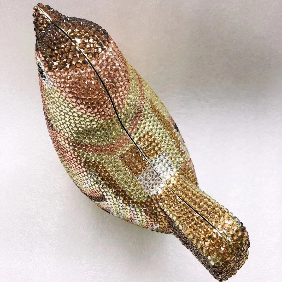 Bird Diamond Evening Bag Clutc - Luxury Bags White recensione e prezzo