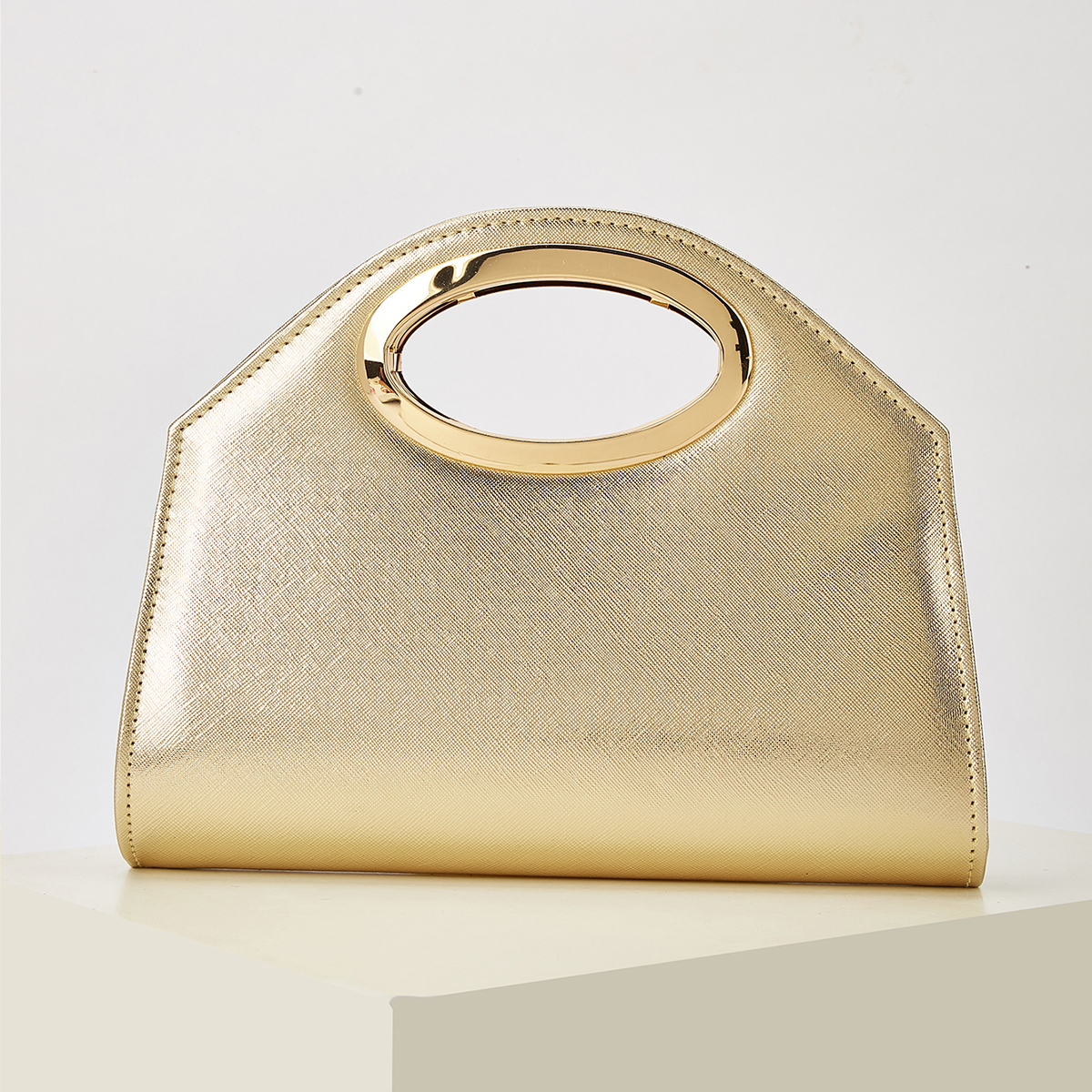 Women's Evening Bag, Gold Colo - Luxury Bags Gold recensione e prezzo