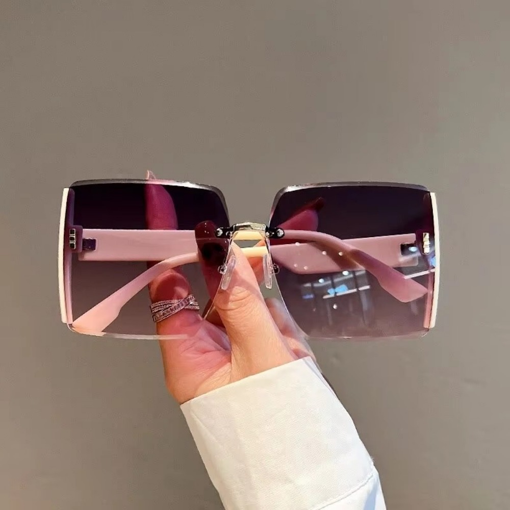 Square Frameless Retro Sunglas - Women Luxury Bags Ysl recensione e prezzo