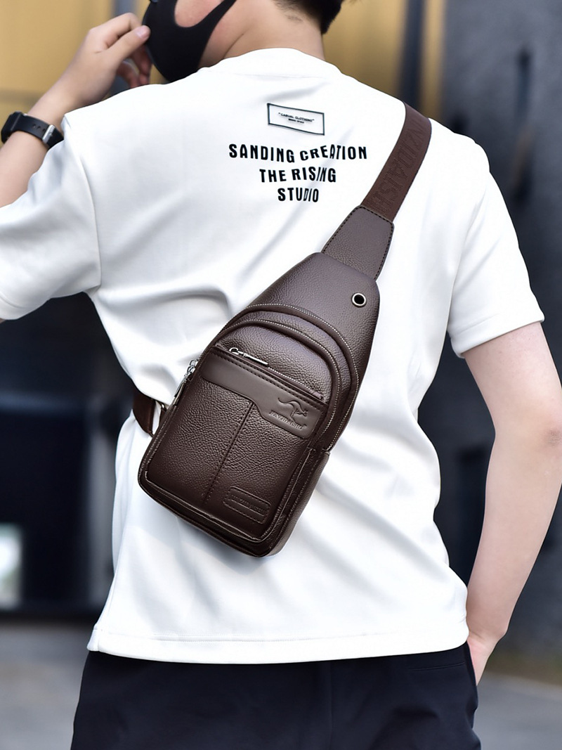 Luxury Brand Chest Pack Leathe - Luxury Bags For Men Brands recensione e prezzo