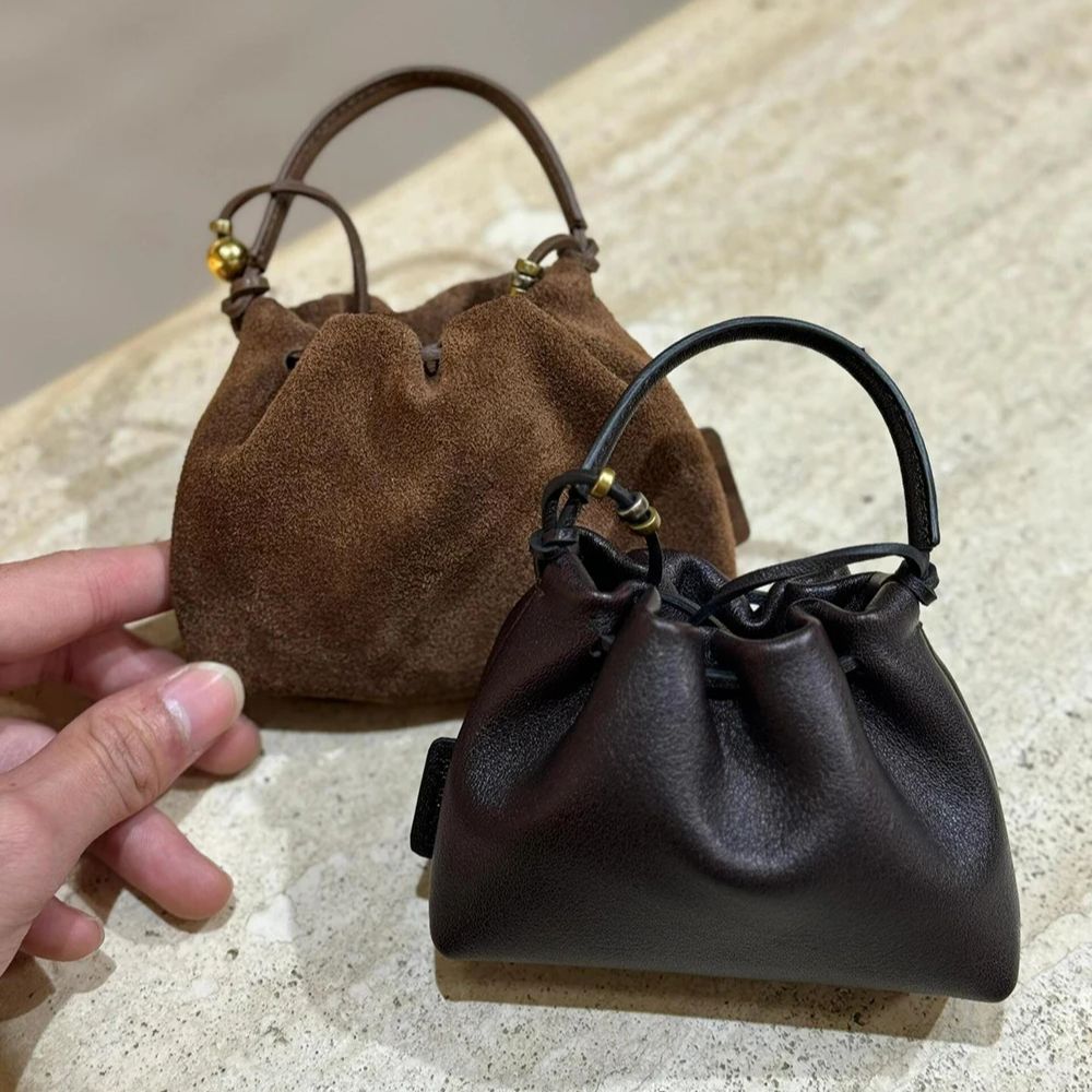 Chinese Retro Mini Crossbody B - Bucket Bag Suede recensione e prezzo