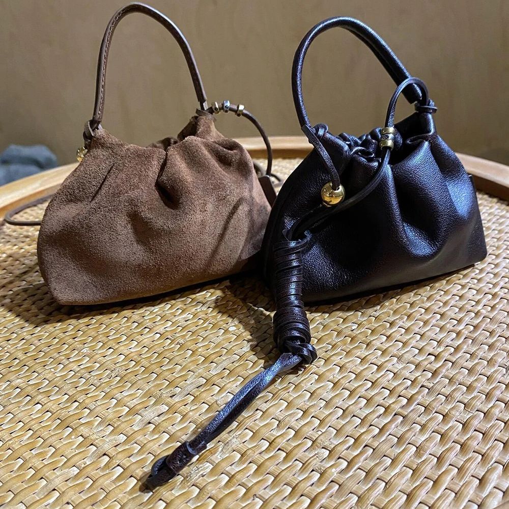 Chinese Retro Mini Crossbody B - Bucket Bag Suede recensione e prezzo