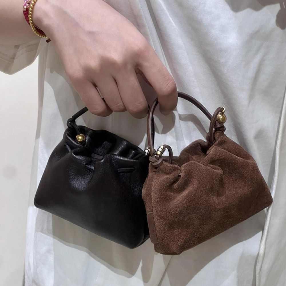 Chinese Retro Mini Crossbody B - Bucket Bag Suede recensione e prezzo