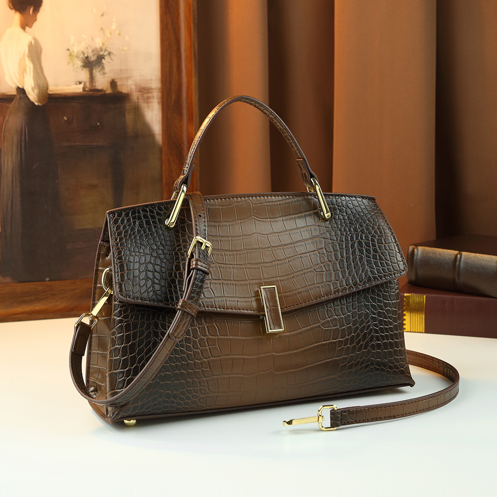 Luxury Black Crocodile Pattern - Luxury Bags Old Money recensione e prezzo