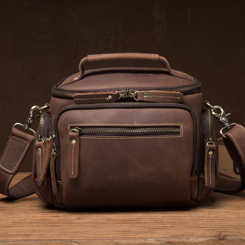 Crazy horse leather handmade s - Bucket Bag Suede recensione e prezzo