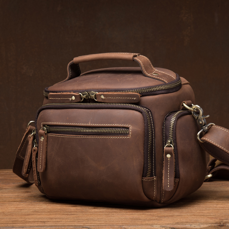 Crazy horse leather handmade s - Bucket Bag Suede recensione e prezzo