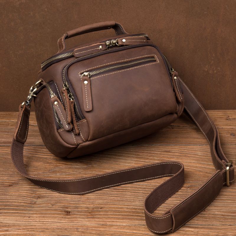 Crazy horse leather handmade s - Bucket Bag Suede recensione e prezzo