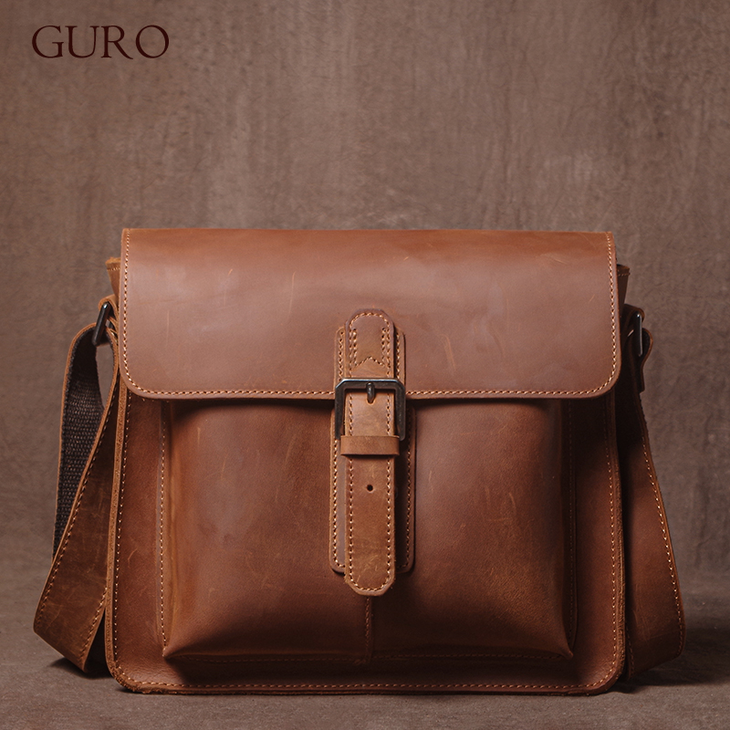 GURO Luxury Brand Genuine Leat - Luxury Bags For Men Brands recensione e prezzo