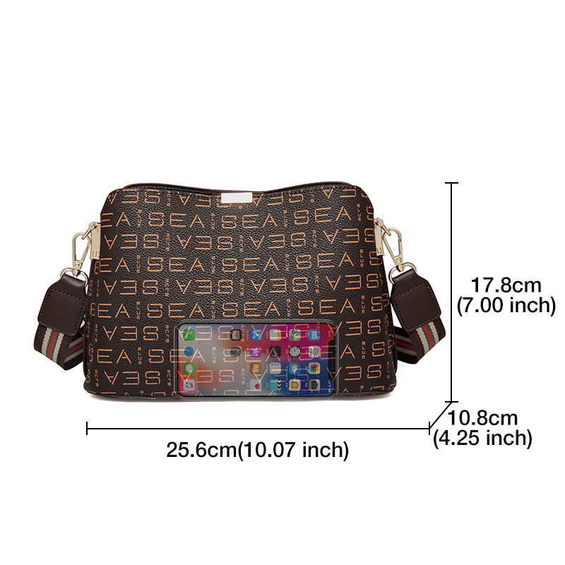 FOXER Women's Shoulder Bag PVC - Bucket Bag Suede recensione e prezzo