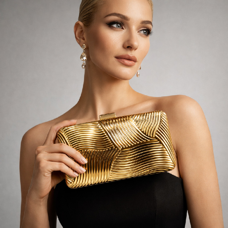 Tin Box Bags Crossbody Shoulde - Luxury Bags Gold recensione e prezzo