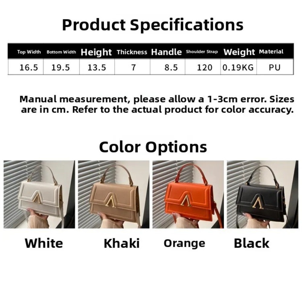 Casual Retro Shoulder Bag Cand - Luxury Bags White recensione e prezzo