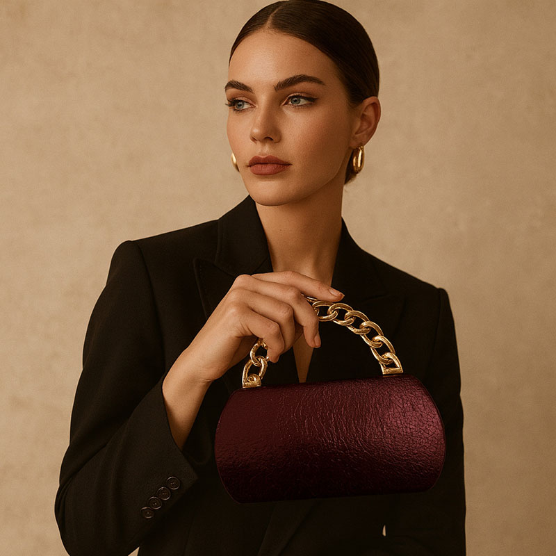 Luxury Gold Metal Buckle Box C - Luxury Bags Gold recensione e prezzo