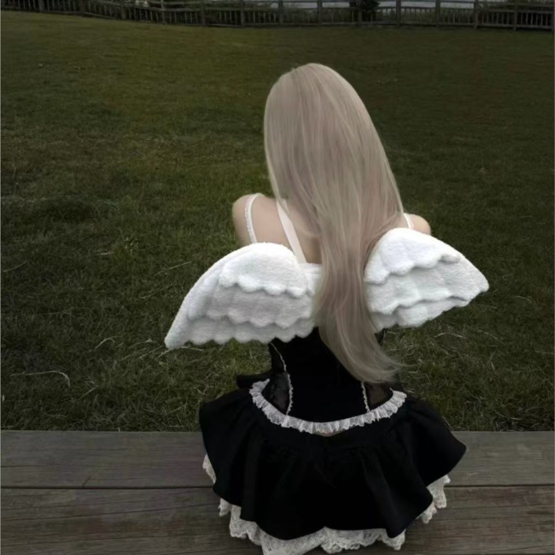 JIAERDI Sweet White Angel Wing - Luxury Bags White recensione e prezzo