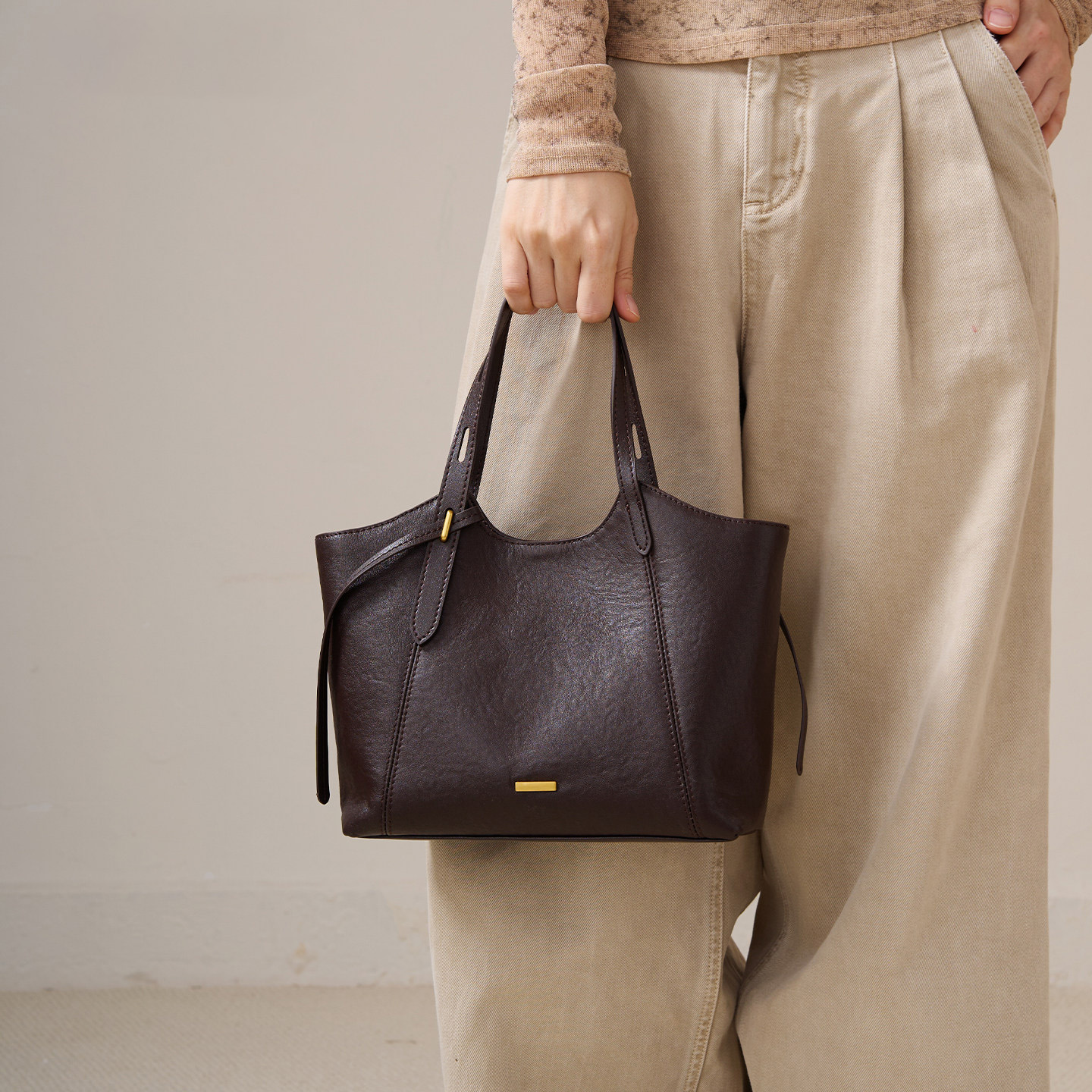 Women's Genuine Cowhide Leathe - Luxury Bags Gold recensione e prezzo