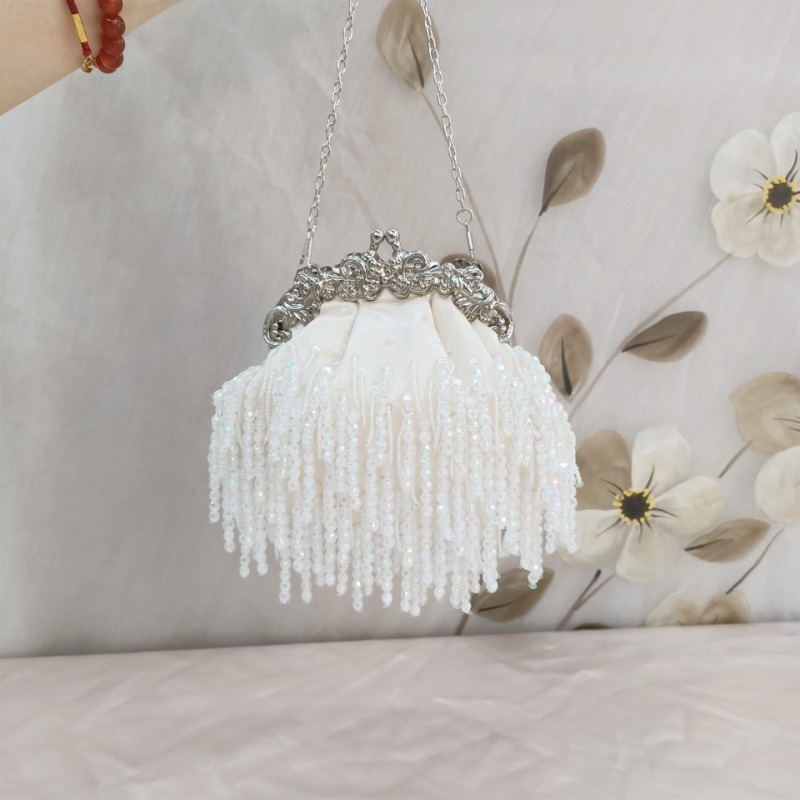 Elegant Bride Bags Vintage Tas - Luxury Bags White recensione e prezzo