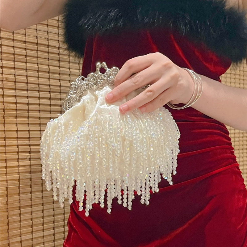 Elegant Bride Bags Vintage Tas - Luxury Bags White recensione e prezzo