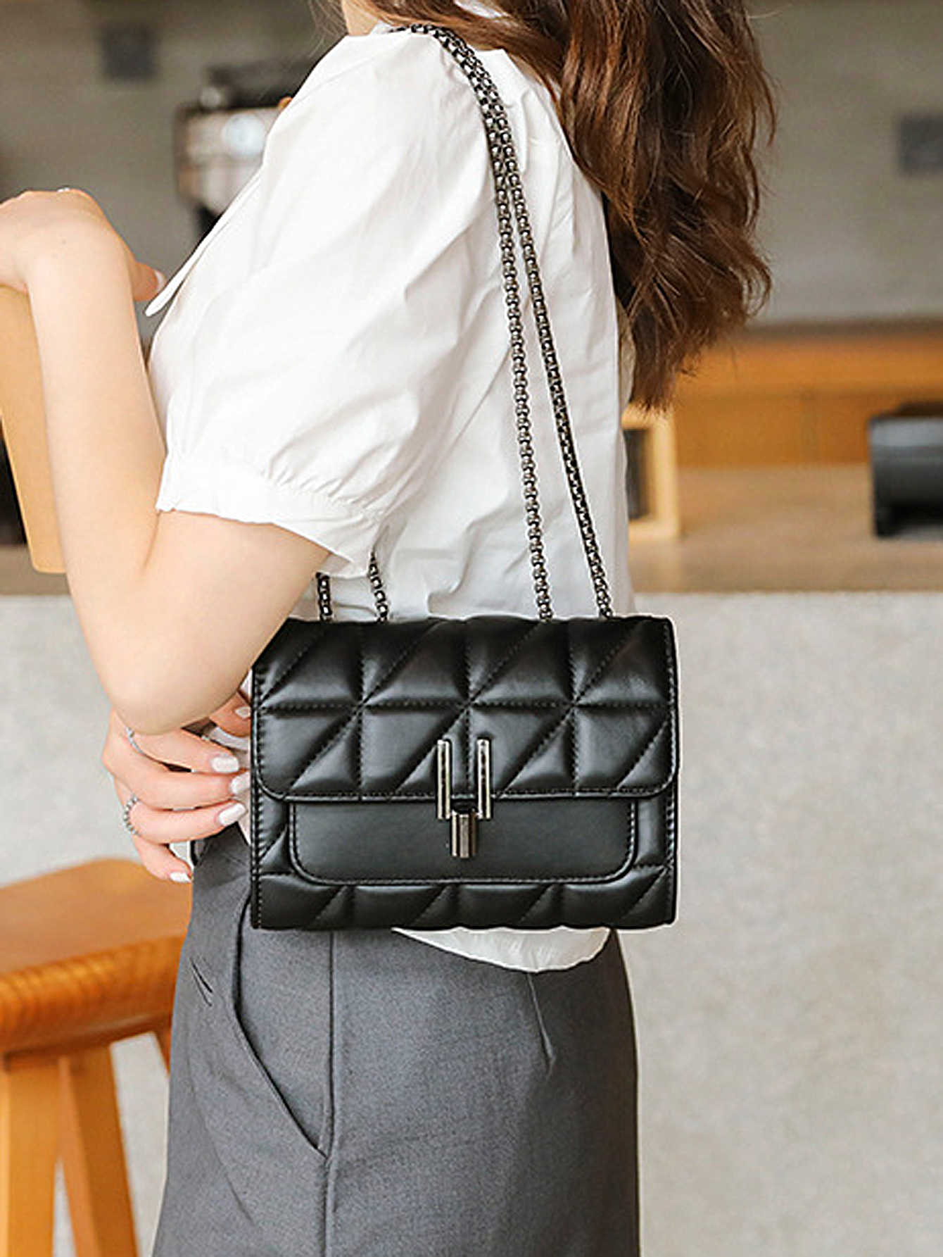 Classic Quilted Detail Square  - Women Luxury Bags Ysl recensione e prezzo