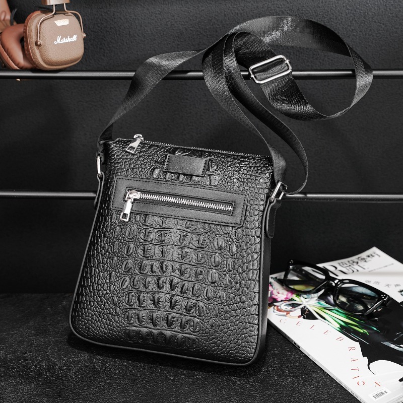 Alligator Leather Men's Crossb - Luxury Bags For Men Brands recensione e prezzo