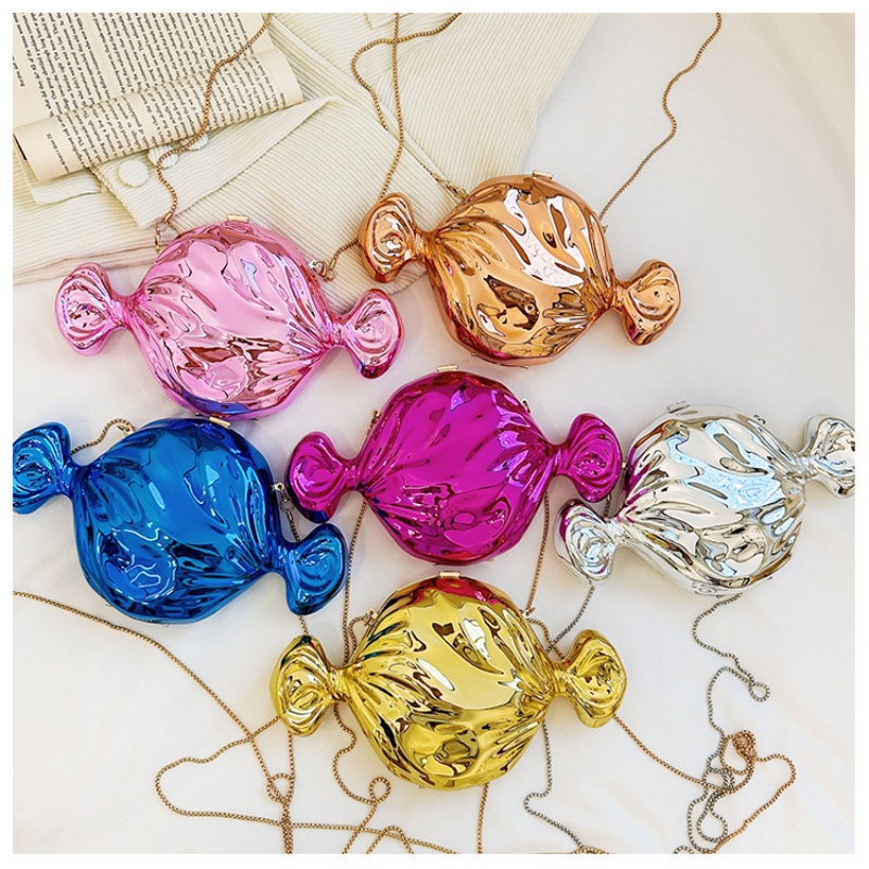Candy Acrylic Fashion Wedding  - Luxury Bags Gold recensione e prezzo