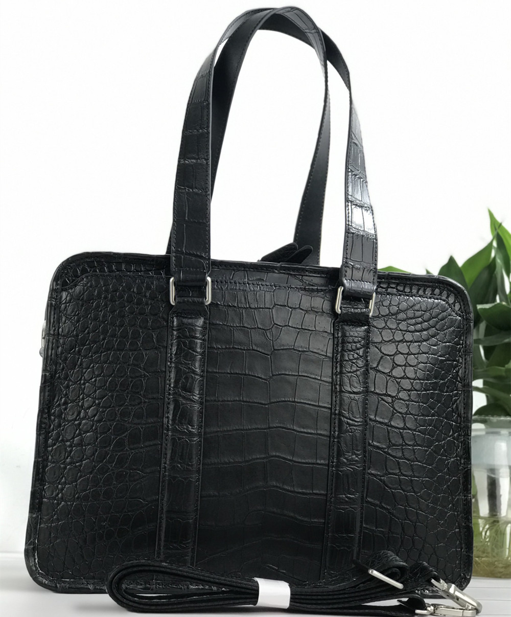 New crocodile leather laptop b - Luxury Bags For Men Brands recensione e prezzo