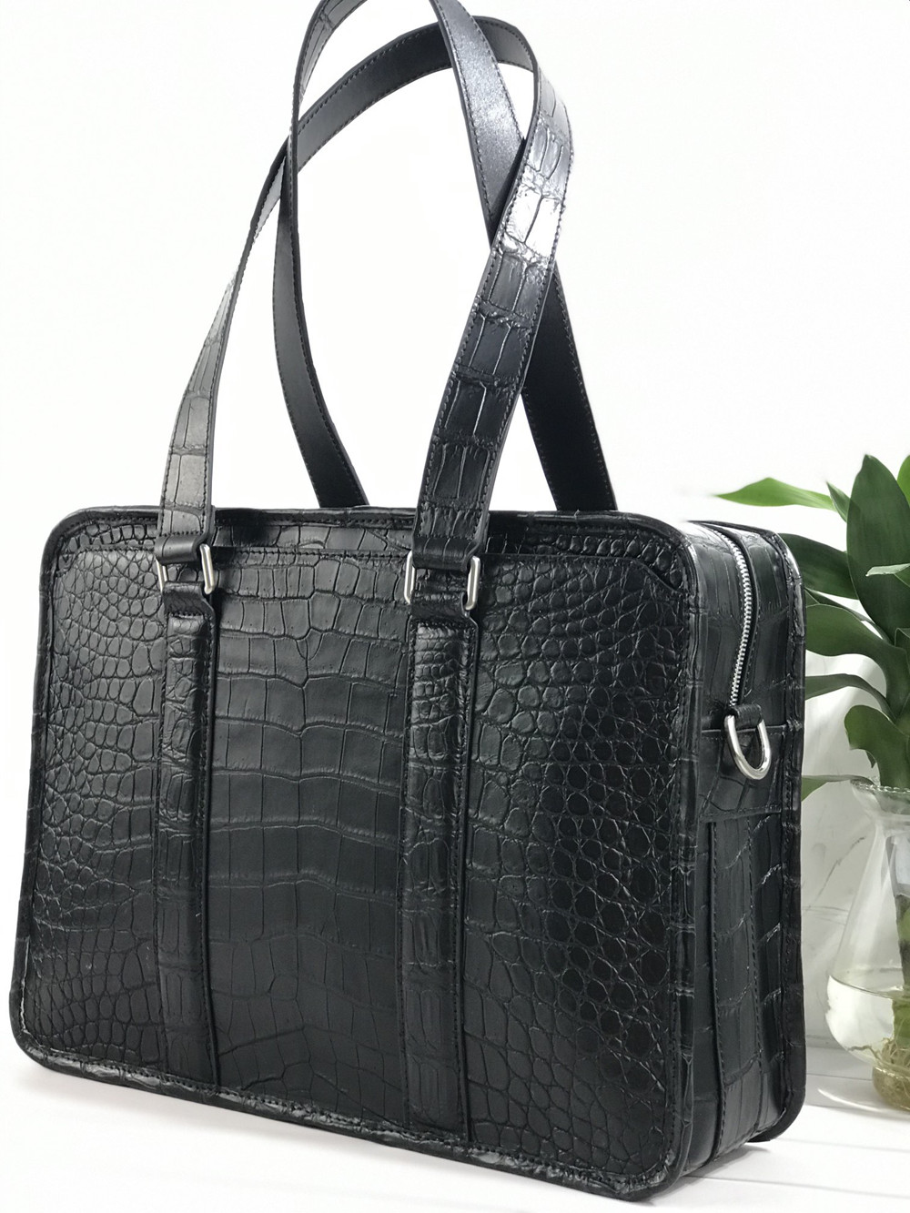 New crocodile leather laptop b - Luxury Bags For Men Brands recensione e prezzo