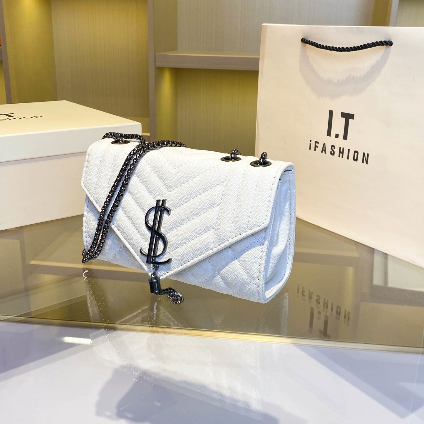 Small Square Bag for Women Ver - Women Luxury Bags Ysl recensione e prezzo