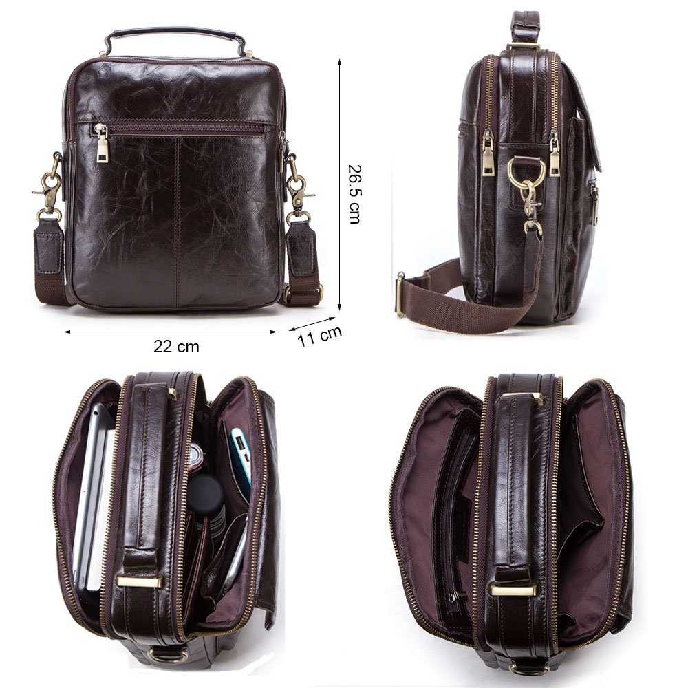 CONTACT'S new genuine leather  - Luxury Bags For Men Brands recensione e prezzo