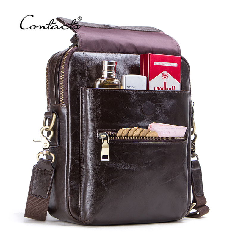 CONTACT'S new genuine leather  - Luxury Bags For Men Brands recensione e prezzo