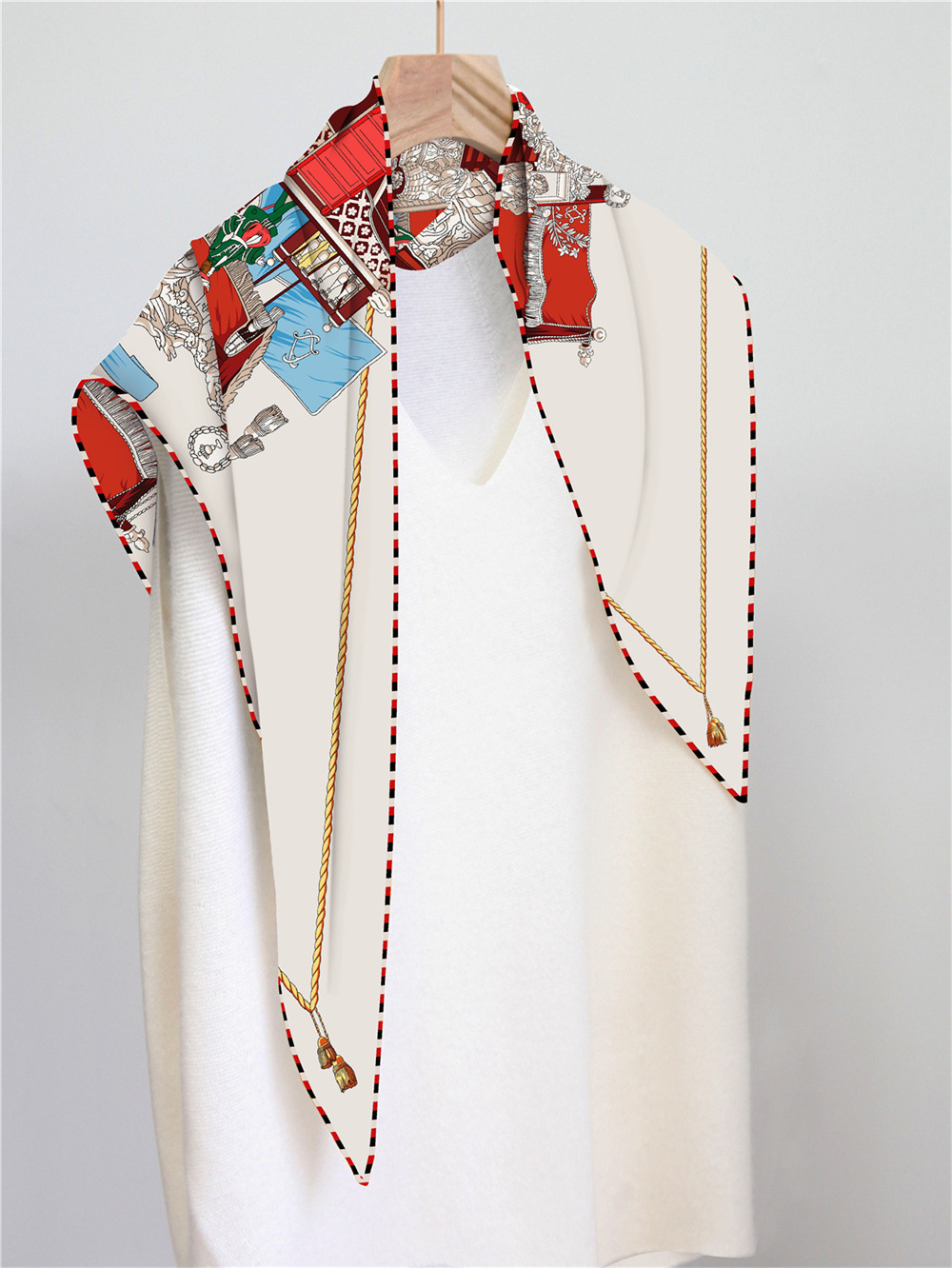 Triangle Twill Scarf Luxury Wo - Luxury Bags La recensione e prezzo