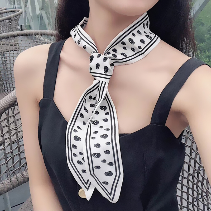 115cm Tied bag Handle silk sca - Luxury Bags White recensione e prezzo